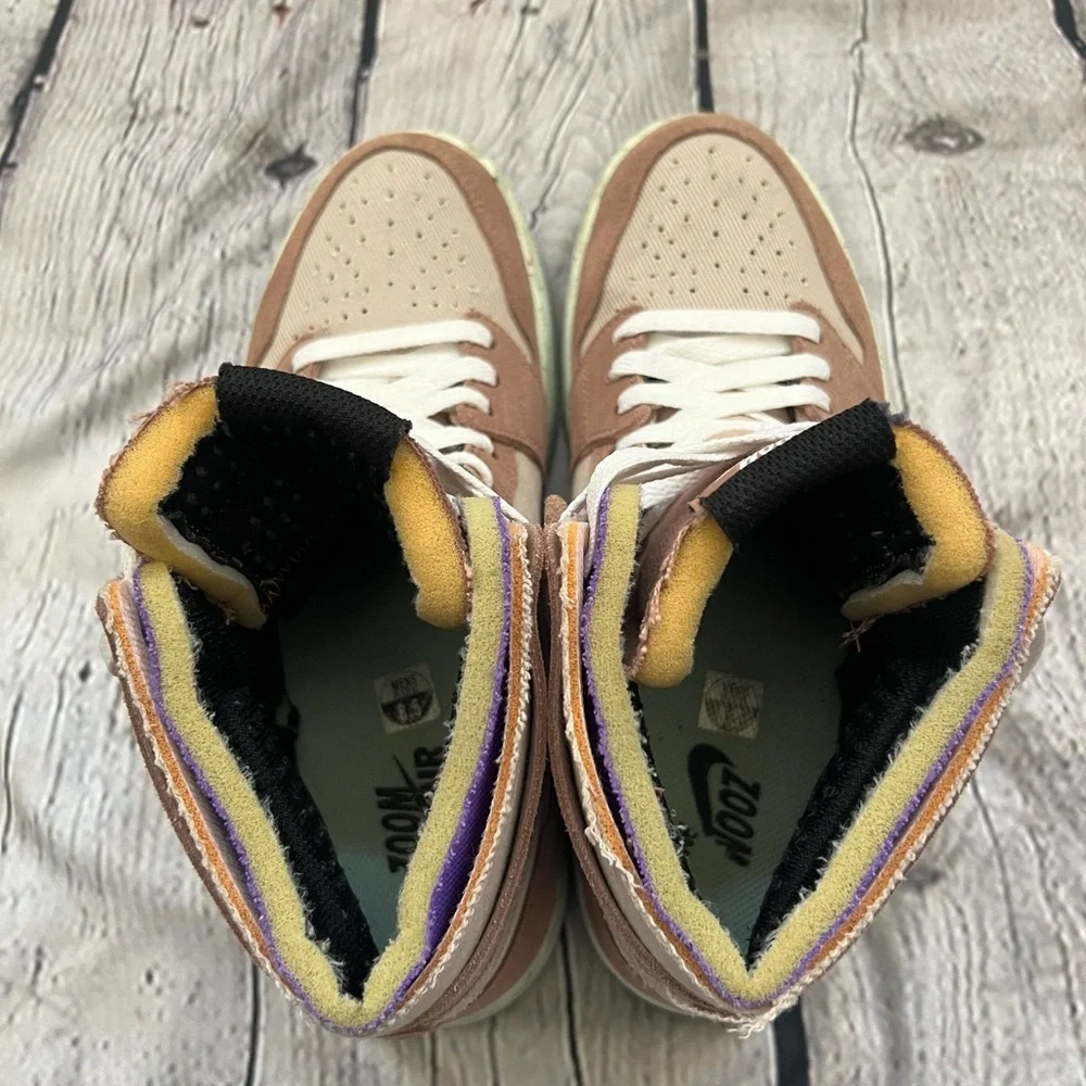 AIR JORDAN 1 colorful sneakers size 8.5